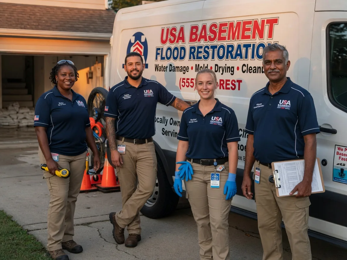 Basement Flood Cleanup company in Three Rivers, CA