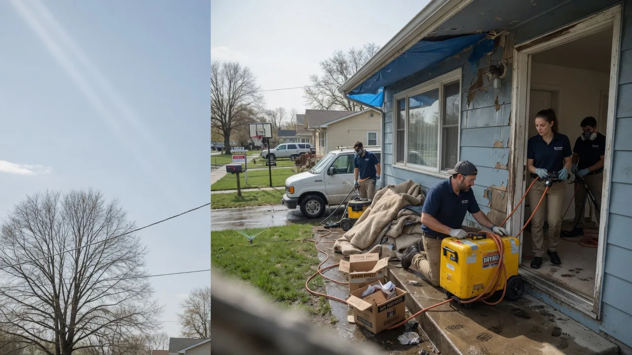 Basement Flood Cleanup in Three Rivers, CA near me